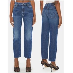 MOTHER The Ditcher Zip Flood Jeans in Did you Bring Me Anything Size 26